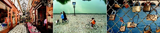 shopping in paris - cycling - pont des arts